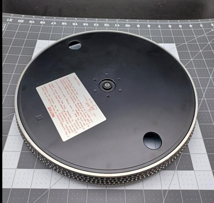 Technics SL-1900 Metal Platter