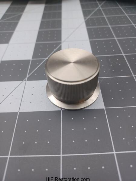 Pioneer White-Metallic Tuning Knob AAA-004