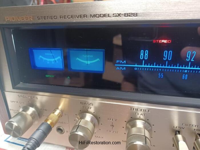 Pioneer SX-828 Stereo AM/FM Receiver - Image 12