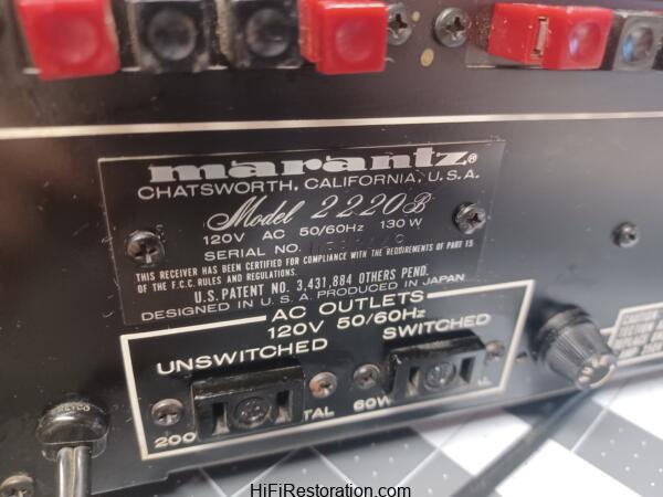 Marantz 2220B Stereo Receiver w/ Original Packaging - Image 19
