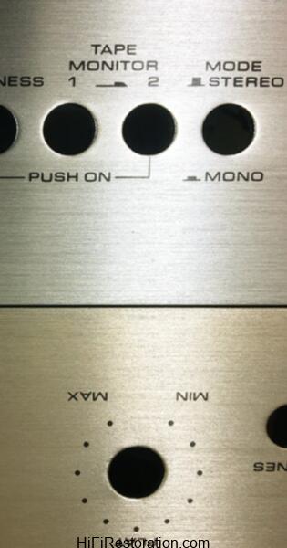 Pioneer Champagne Tone Knob AAB-007 AAB-065 - Image 2