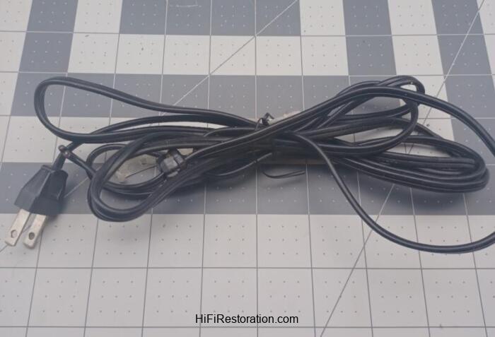 Sansui 551 AC Power Cord Kawasaki Part # 3800020