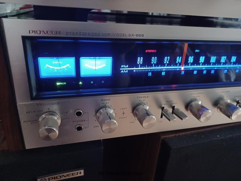 Pioneer SX-828 Stereo AM/FM Receiver - Image 2