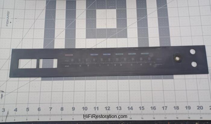 Pioneer SX-737 Dial scale Part # AAG-079-A