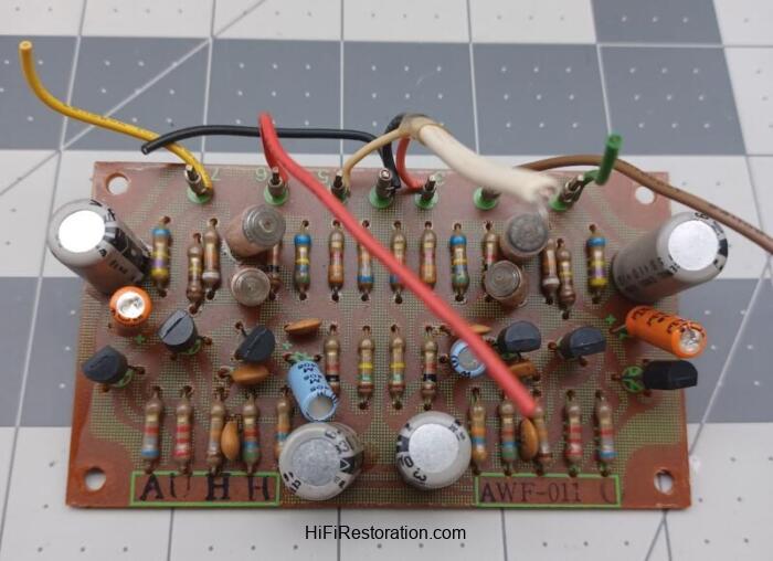 Pioneer SX-737 Equalizer Amplifier assembly AWF-011