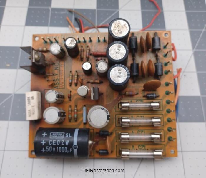 Pioneer SX-737 Power Supply circuit assembly AWH-057