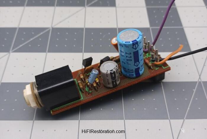Pioneer SX-737 Microphone Amplifier assembly AWM-066