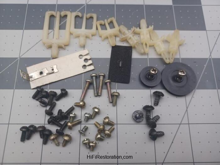 Pioneer SX-737 Mounting Hardware Accessories Mix