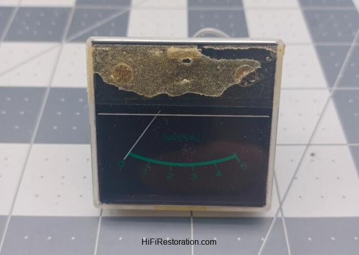 Sansui 551 Signal Meter. Part # 4300610 7726060