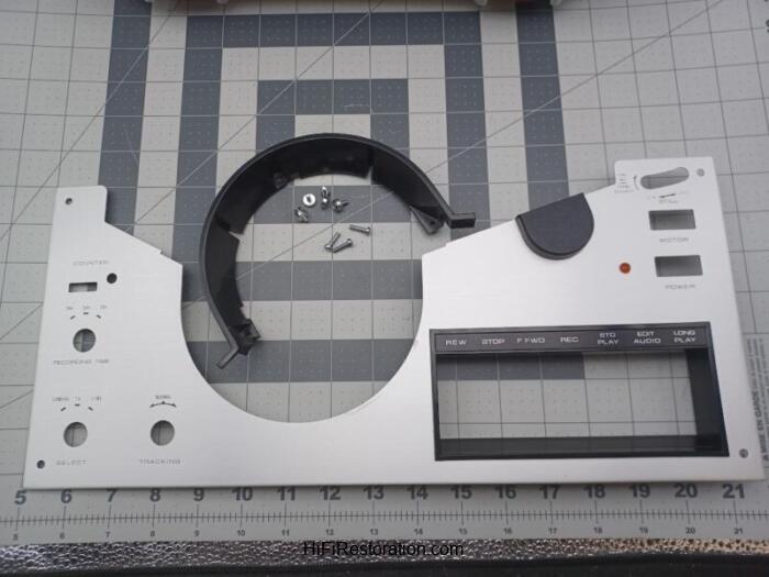 Sanyo VTR-1375 Lower Faceplate Assembly