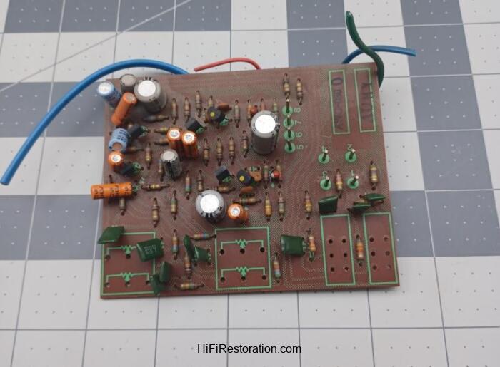 Pioneer SX-737 Control Amplifier Assembly board Part # AWG-030