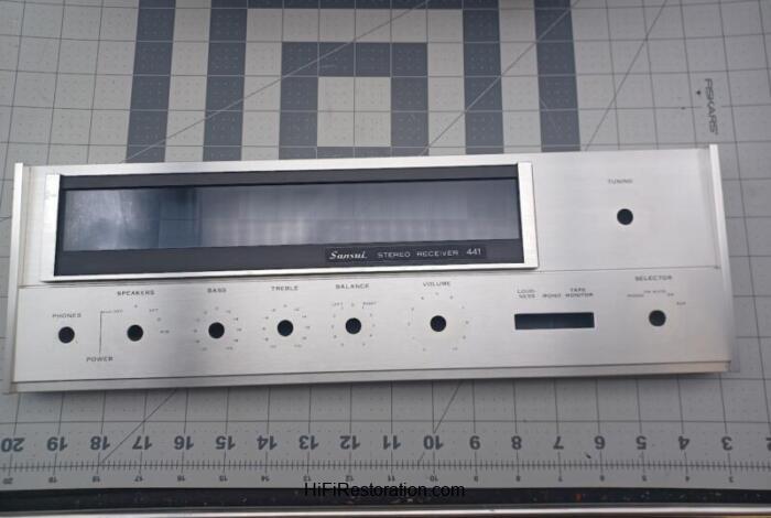 Sansui 441 Face Plate