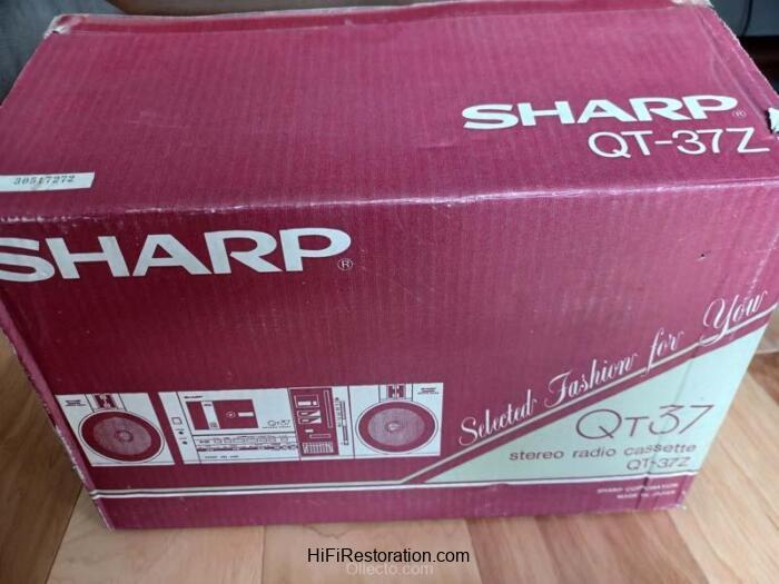 Sharp QT-37Z Stereo Radio Cassette Player NOS