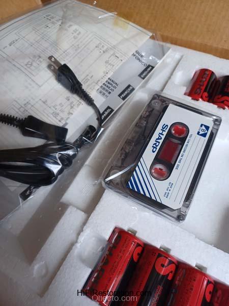 Sharp QT-37Z Stereo Radio Cassette Player NOS - Image 2
