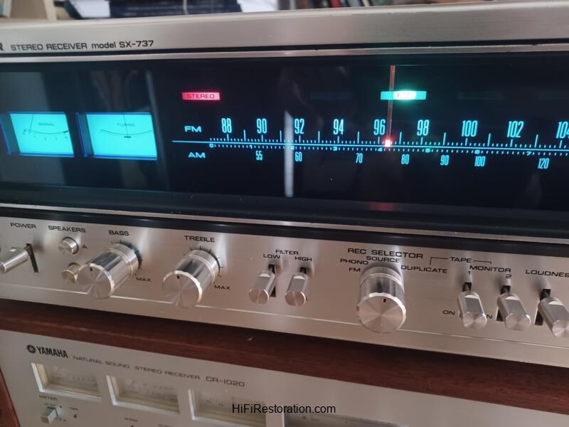 Pioneer SX-737 Stereo Receiver - Image 3