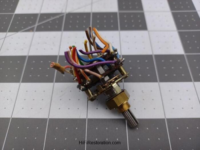 Pioneer SX-535 Rotary switch (FUNCTION) Part # ASC-061-0