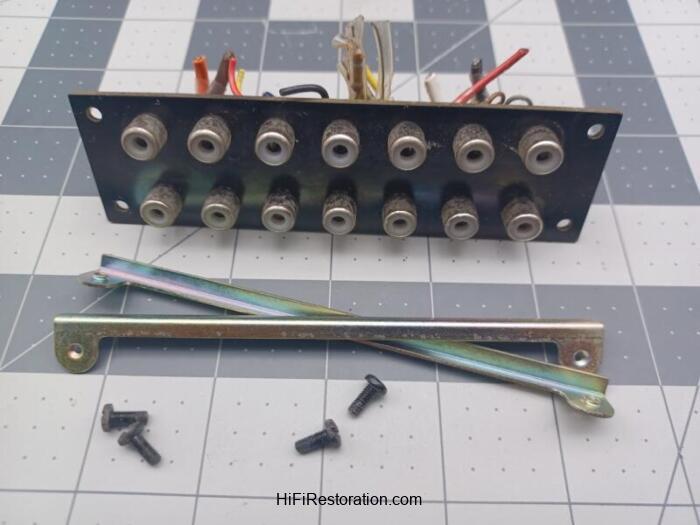 Sansui QR-6500 2 Channel RCA Jack Assembly