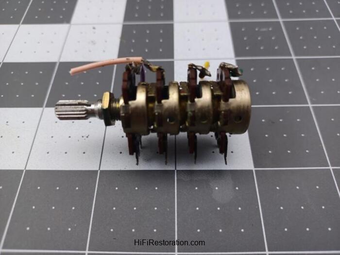 Sanyo DCX 3500K Volume Pot 9-229910 200kOhmBx4