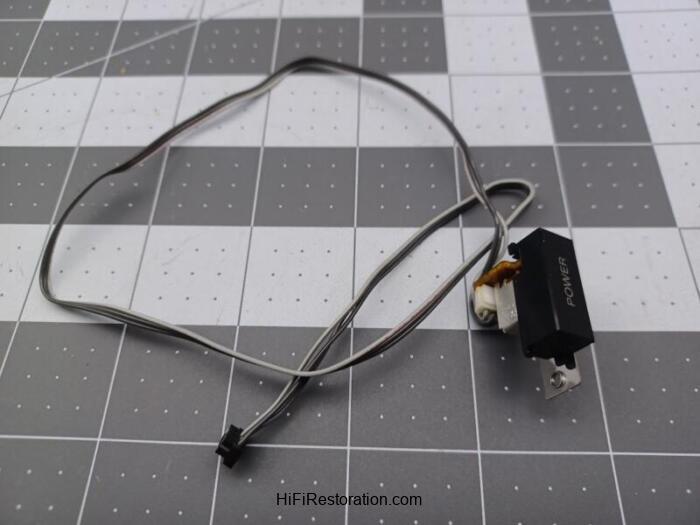 Sony TC-WR800 Power Switch Knob Assembly