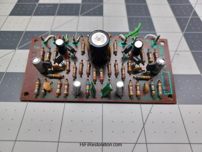 Pioneer SX-727 Head Amp Unit Board W21-002-B