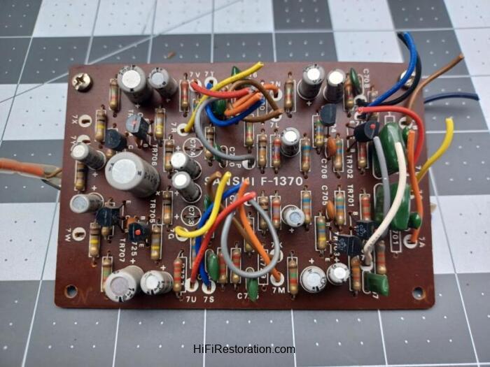 Sansui QR-6500 Tone Control Board F-1370