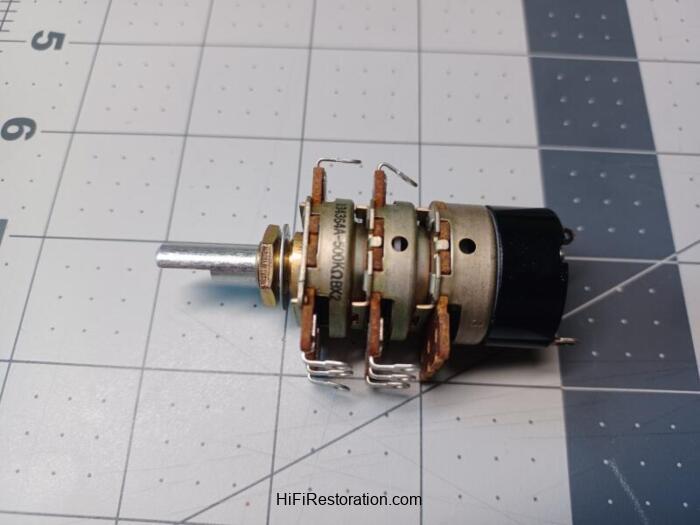 McIntosh Volume control pot with switch Part #134-364A NOS