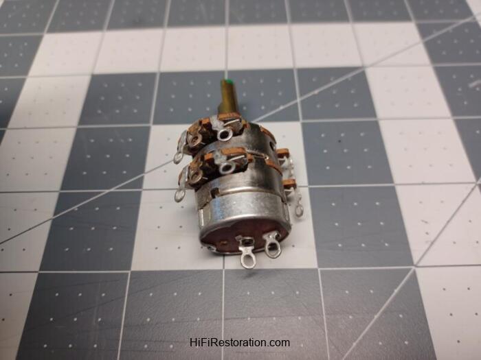McIntosh Volume control pot with switch Part #134-210A NOS - Image 2