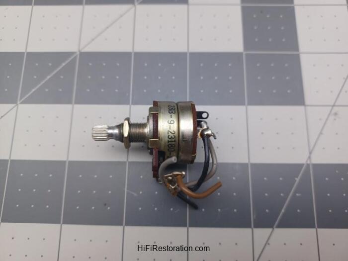 Sanyo DCX 3300KA Mic Volume  Pot Switch Part # 4 2229 23181