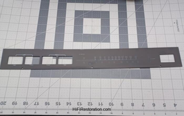 Sanyo DCX 3300KA Dial Plate Part # 131 2 1201 21300