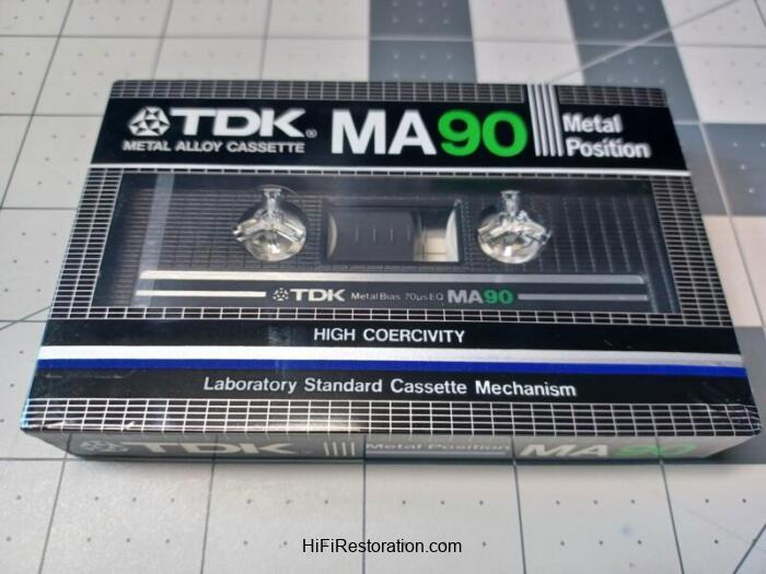 TDK MA-90 Type IV Blank Cassette Tape