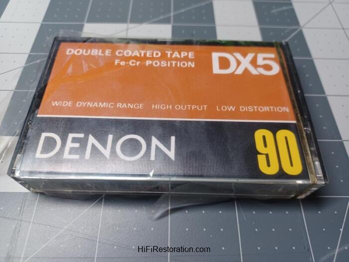 Denon DX5 90 Type III FERRICHROME Blank Cassette