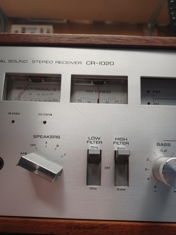 Yamaha CR-1020 Stereo Receiver. FULL REBUILD - Image 13