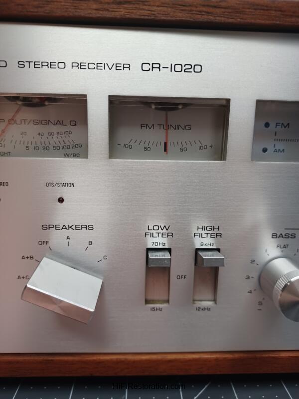 Yamaha CR-1020 Stereo Receiver. FULL REBUILD - Image 12