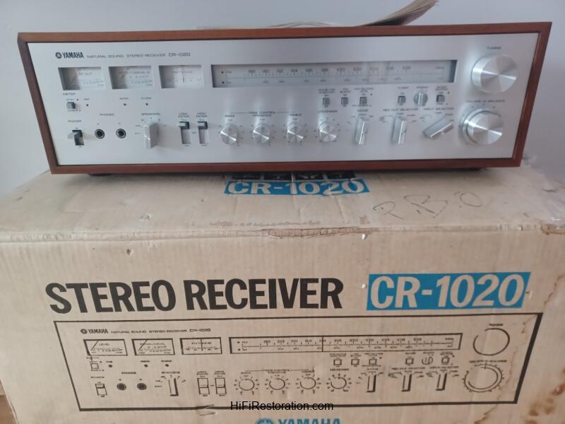 Yamaha CR-1020 Stereo Receiver. FULL REBUILD