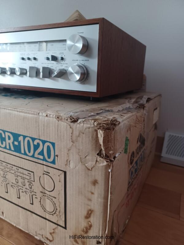 Yamaha CR-1020 Stereo Receiver. FULL REBUILD - Image 14