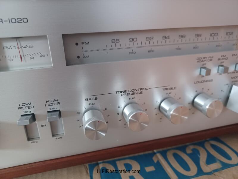 Yamaha CR-1020 Stereo Receiver. FULL REBUILD - Image 12