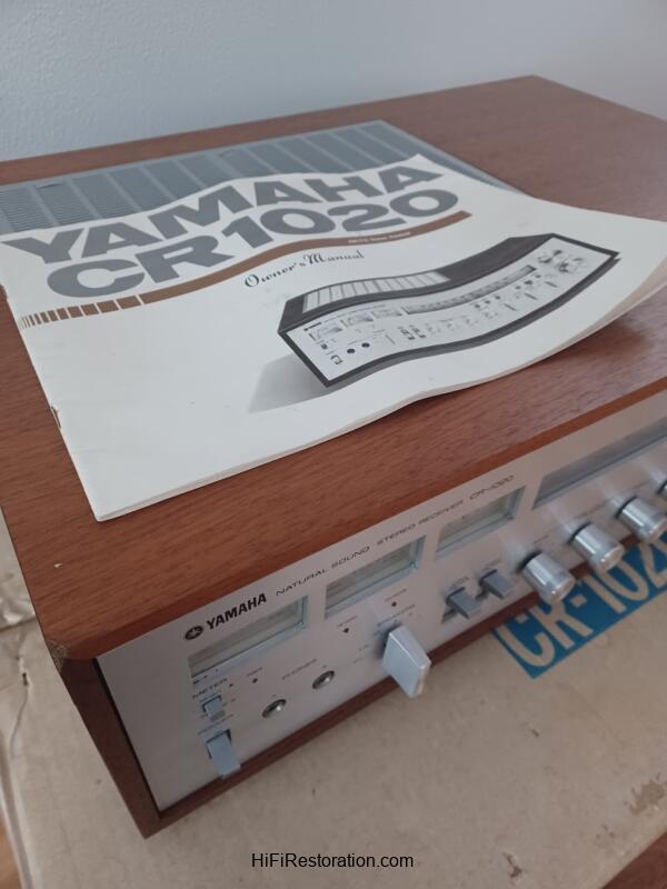 Yamaha CR-1020 Stereo Receiver. FULL REBUILD - Image 10