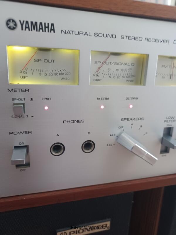 Yamaha CR-1020 Stereo Receiver. FULL REBUILD - Image 9