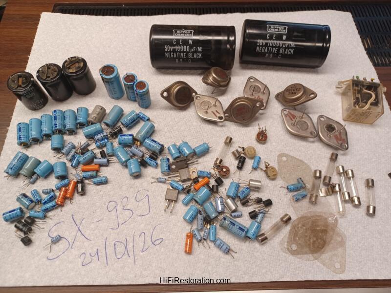 Pioneer SX-939 Stereo Receiver. FULL REBUILD JAN 2026 - Image 21