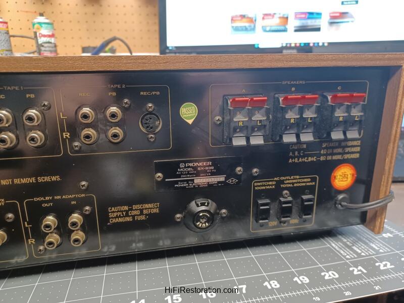 Pioneer SX-939 Stereo Receiver. FULL REBUILD JAN 2026 - Image 18